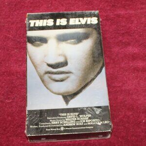 This Is Elvis VHS Tape - Unopened